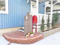 コンクリート製枕木(擬木)門柱 東洋工業 レイルスリーパーラフト 郵便受けポスト ギャザー ボンボビ
